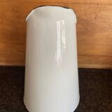 Enameled metal water pitcher