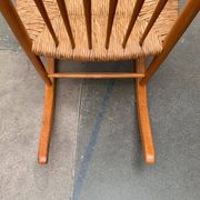 Mid-century Danish rocking chair