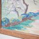 Old painting on panel signed M. Gay