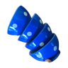 Longchamp blue polka dot bowls
