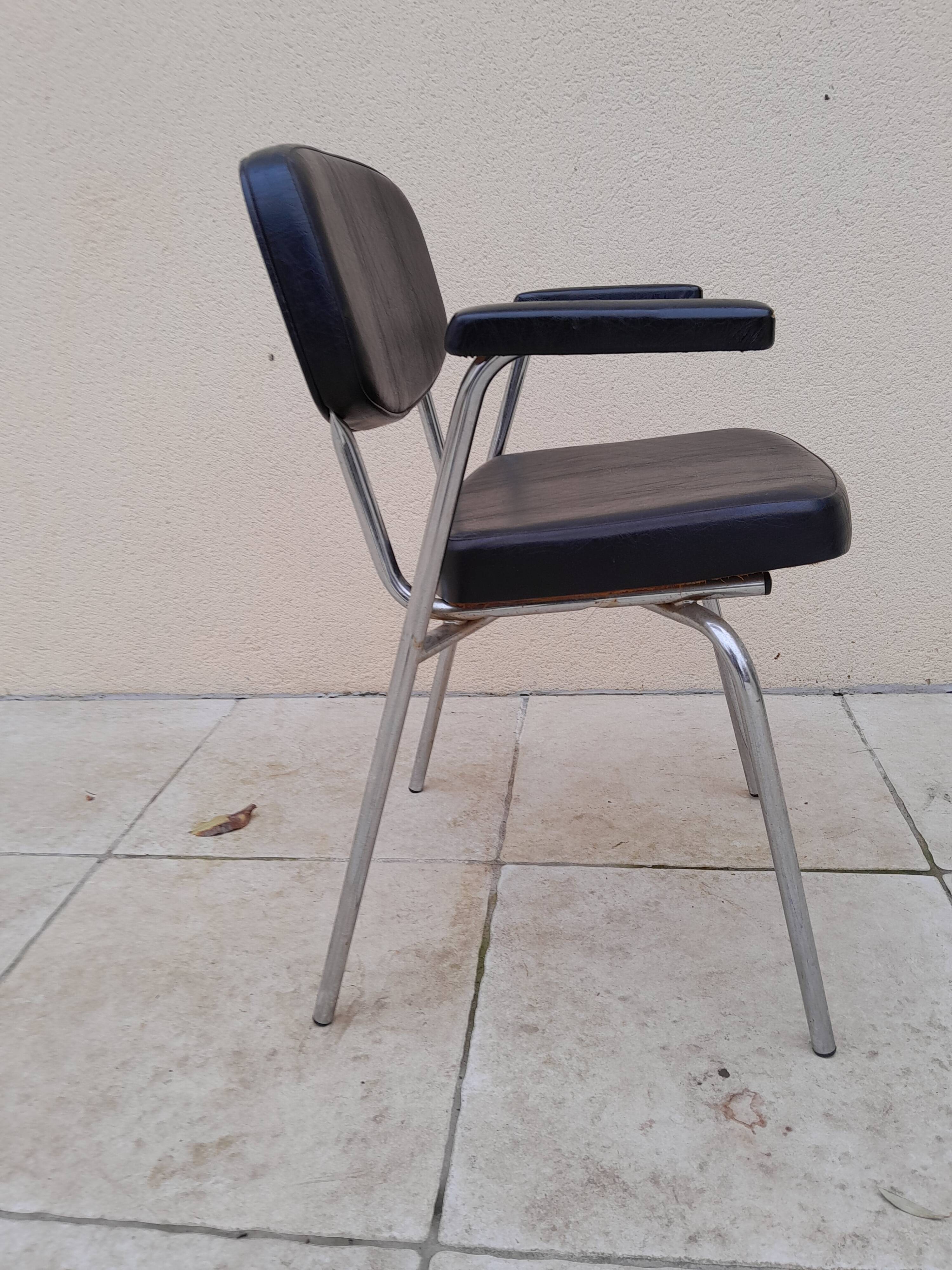 Vintage Italian design office chair
