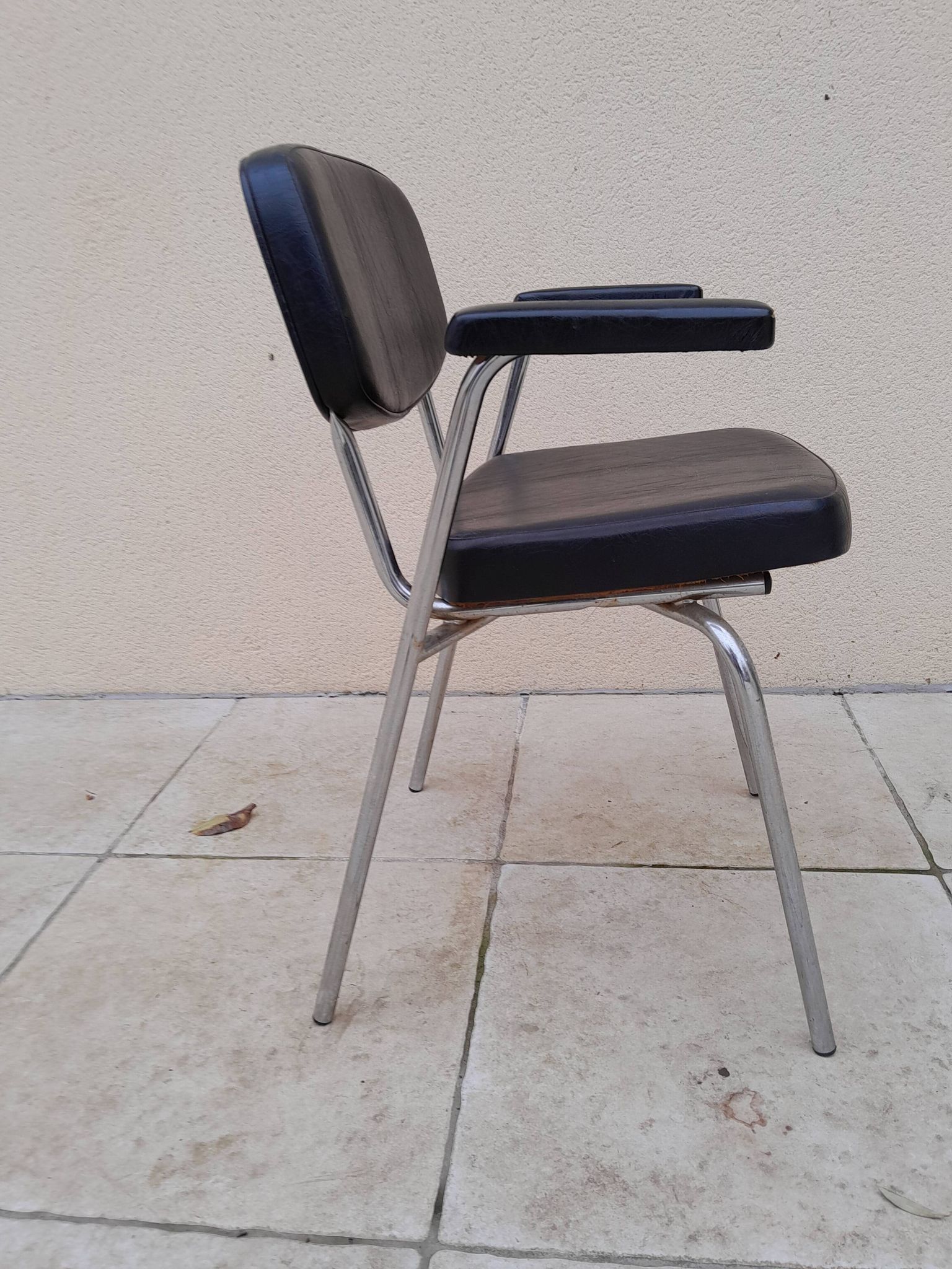 Vintage Italian design office chair