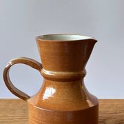 Vintage stoneware pitcher