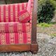 Sofa bench called apple tree in mahogany from the empire period, 19th century