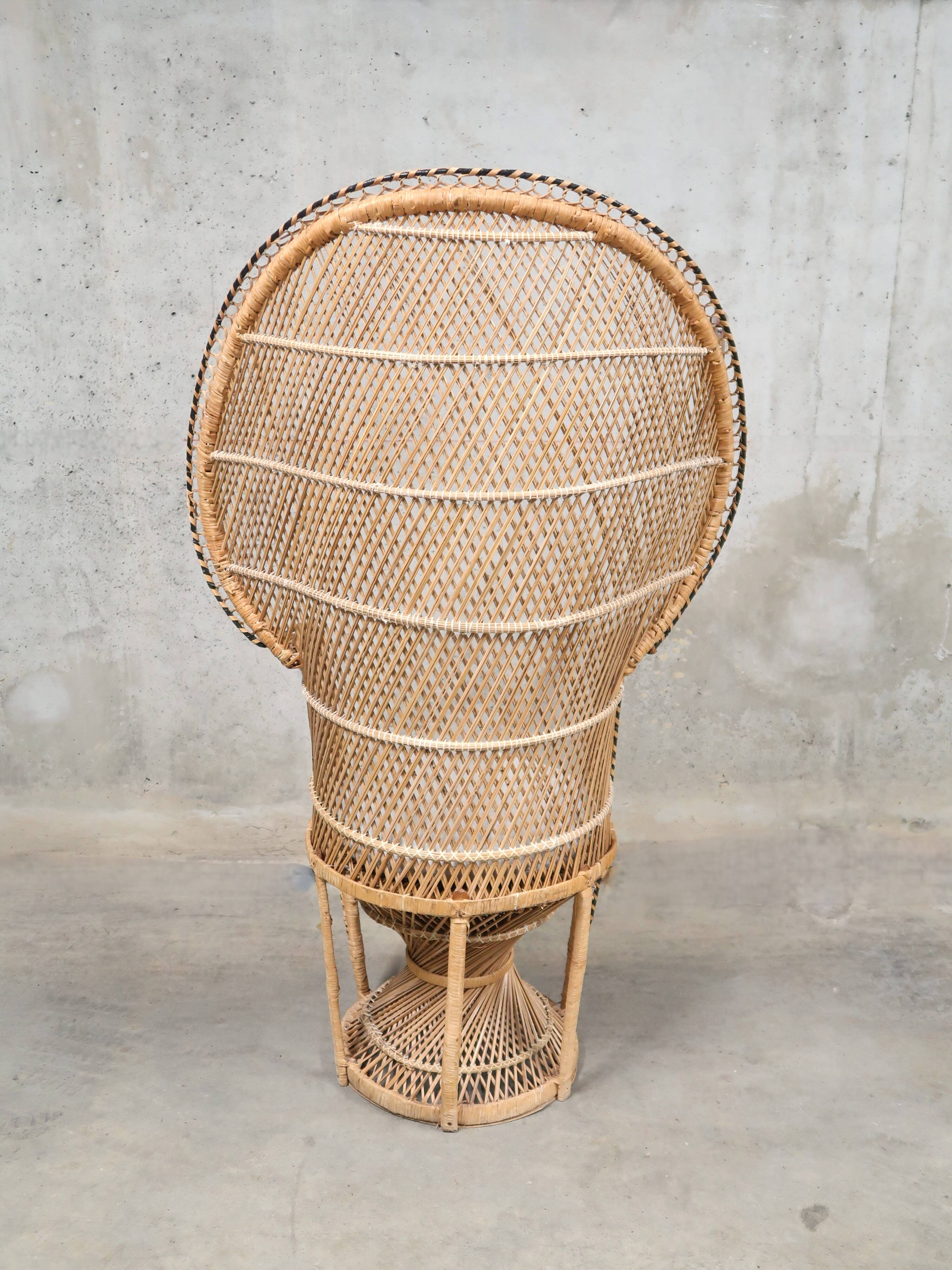 Emmanuel rattan armchair 60