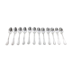 Hénin Et Cie - Spoons in Moka Louis XVI