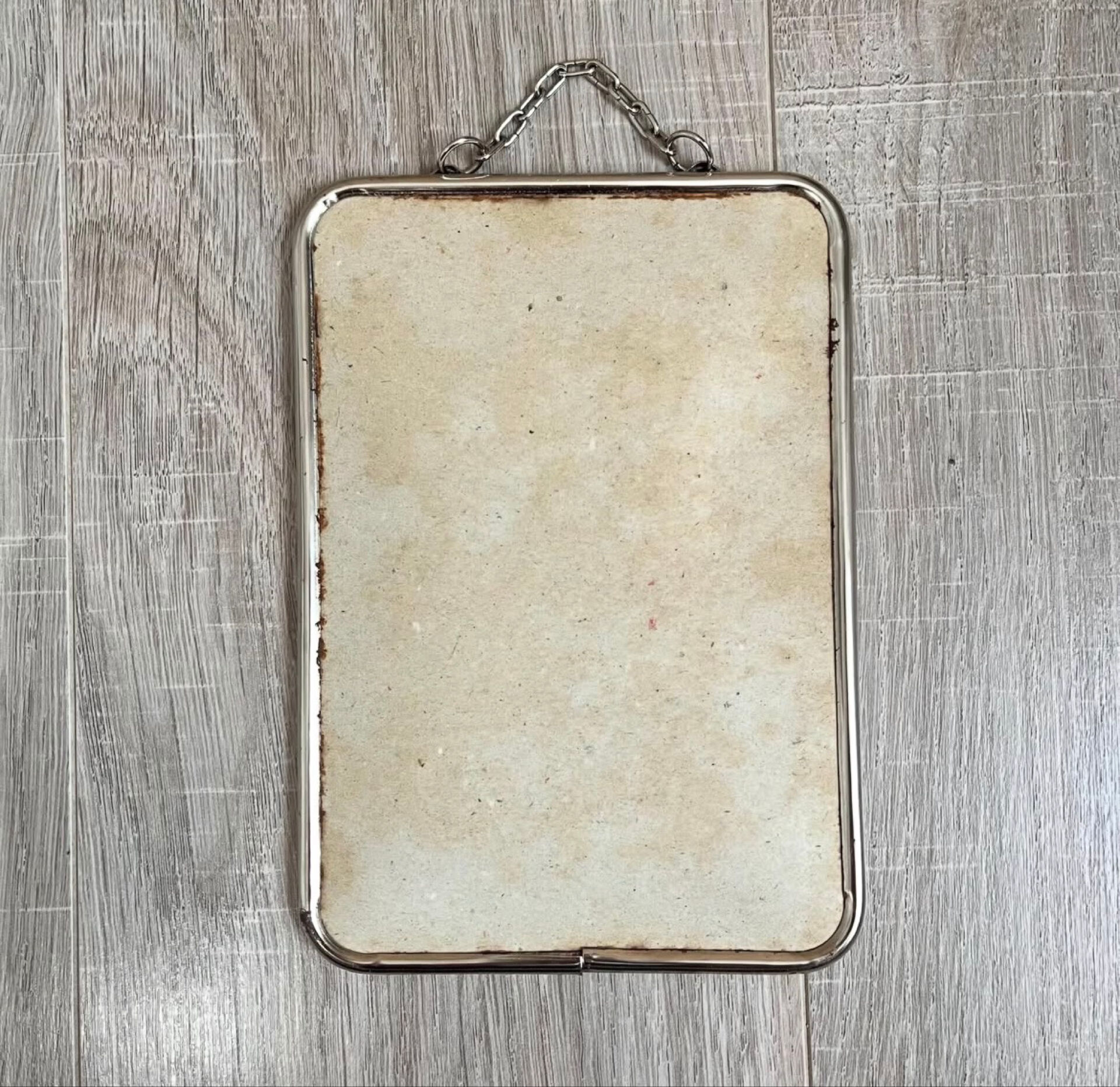 Vintage barber mirror