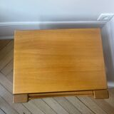 Elm bedside table in the Maison Regain style.