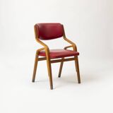 Set of 4 dining chairs by ludvik volak, czechoslovakia, 1970s