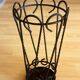 Handmade wrought iron umbrella stand - Vintage