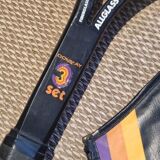 Tennis racket and its vintage cover