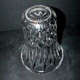 Cut crystal vase signed "Cristal St Louis France" H20