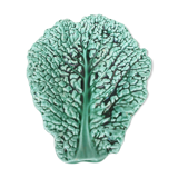 Ceramic dish Sarreguemines cabbage leaf