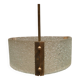 Suspension en verre et laiton