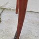 Louis xv style bedside table in rosewood marquetry