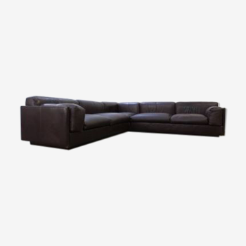 Scandinavian xxl leather sofa