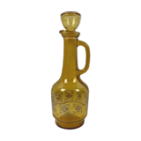 Vintage smoked glass carafe