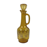 Carafe verre fumé vintage