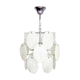 KALMAR chandelier in metal and lucite