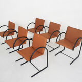 Ensemble de six chaises « Cirkel 1 » par Karel Boonzaaijer &amp;Pierre Mazairac pour Metaform, The Net