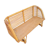 Rattan bed basket