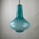 Light blue glass suspension by Massimo Vignelli for Venini, 1950