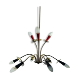 Vintage luster 9 lights 1970