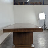 Art Deco desk table in rosewood