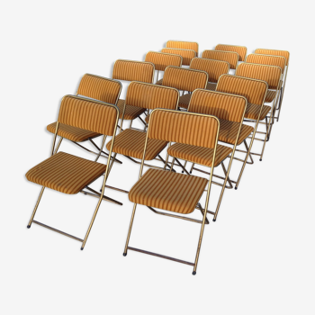 Lot de 17 chaises lafuma