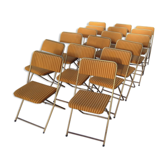 Lot of 17 lafuma chairs