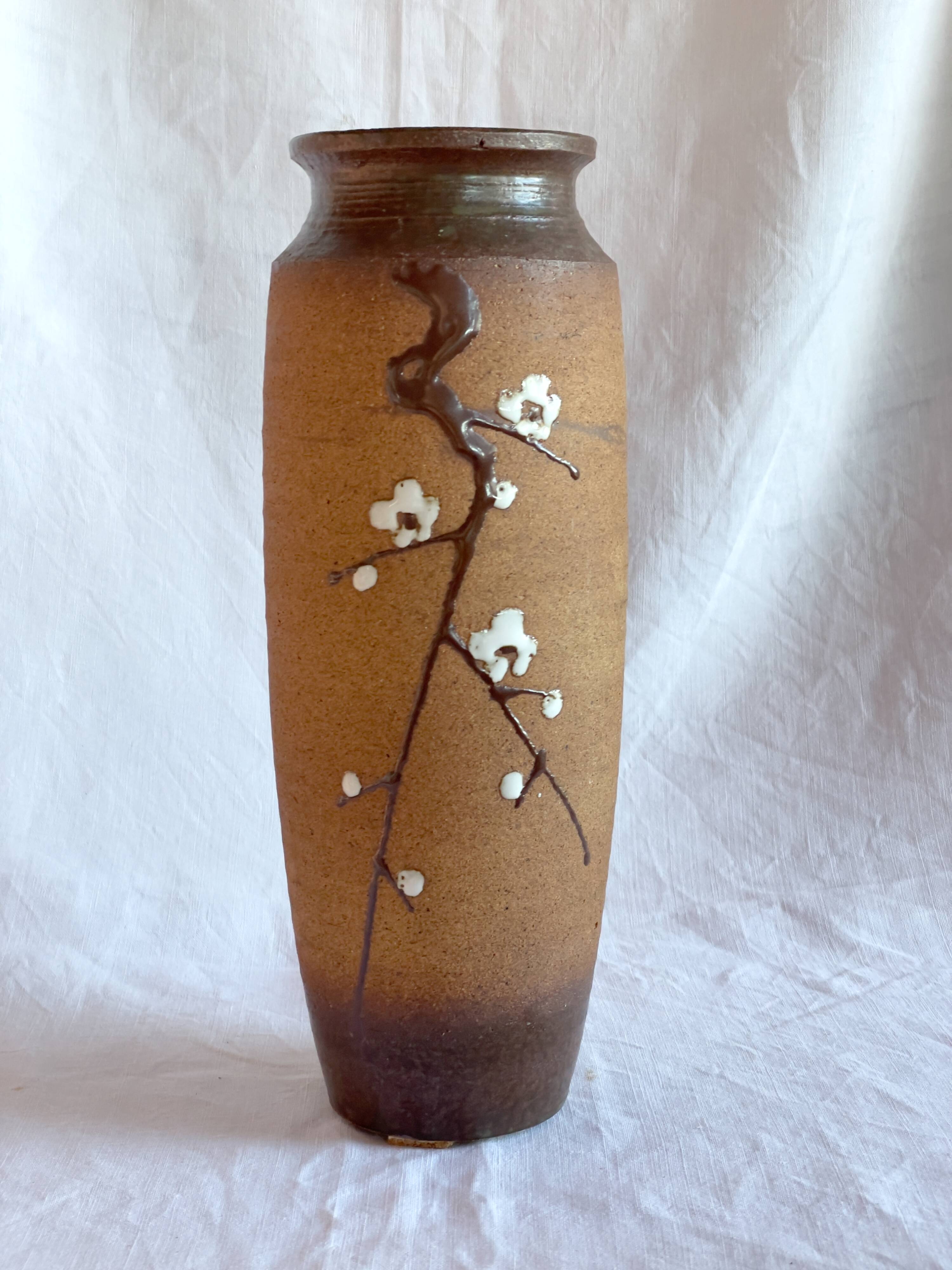 Vase japonais pour Ikebana années 70, période Showa