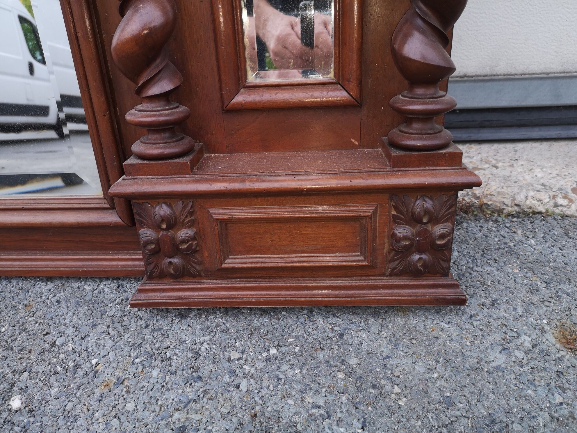 Louis XIII mirror - 120x110cm