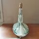 Vintage ceramic bird lamp base from Charolles