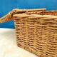 Panier valise en osier