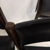 Suite of 6 Scandinavian chairs 1960