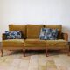 Sofa khaki caning