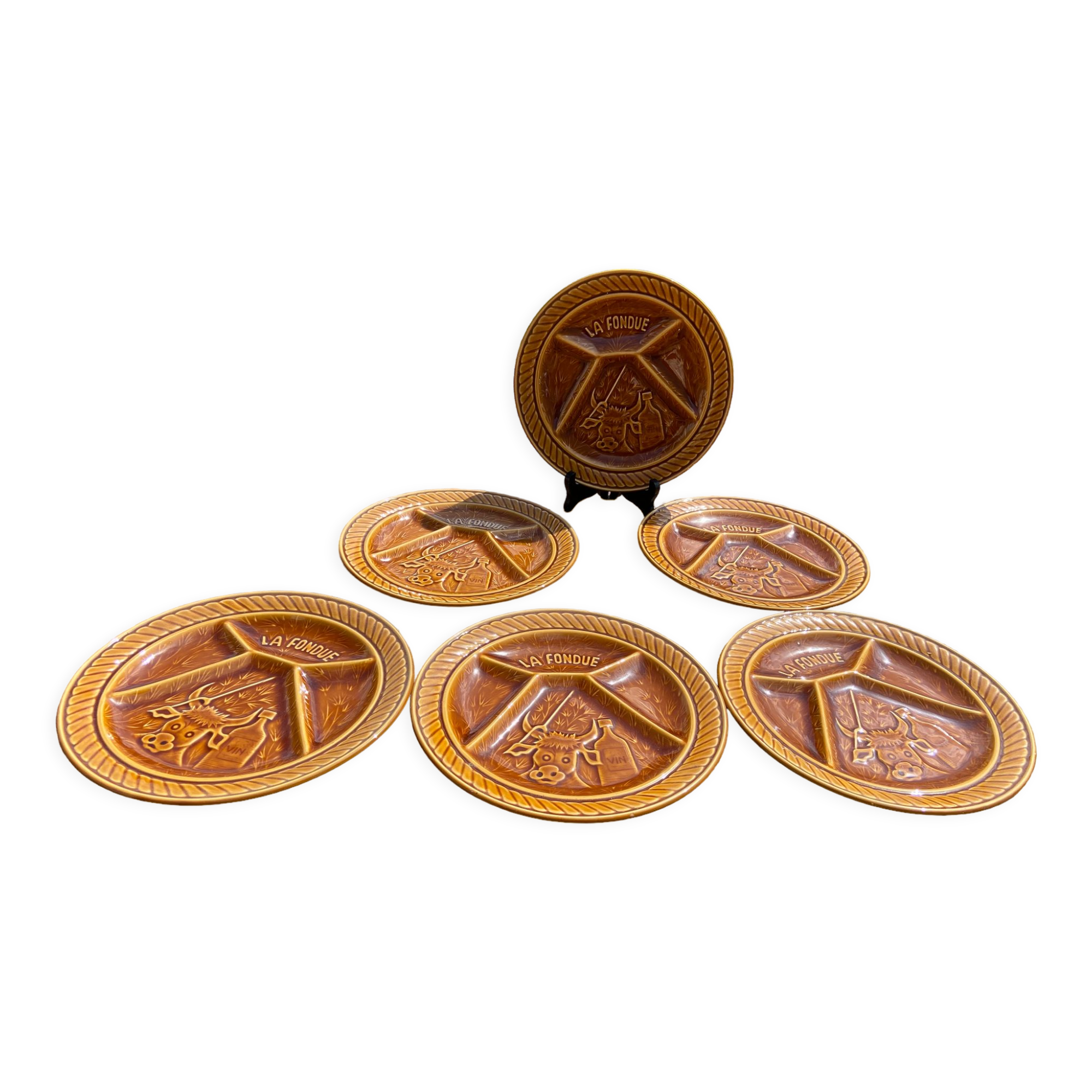 Argoat Brittany Plates