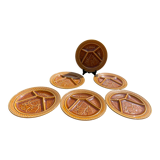 Argoat Brittany Plates