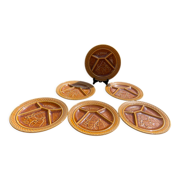 Argoat Brittany Plates