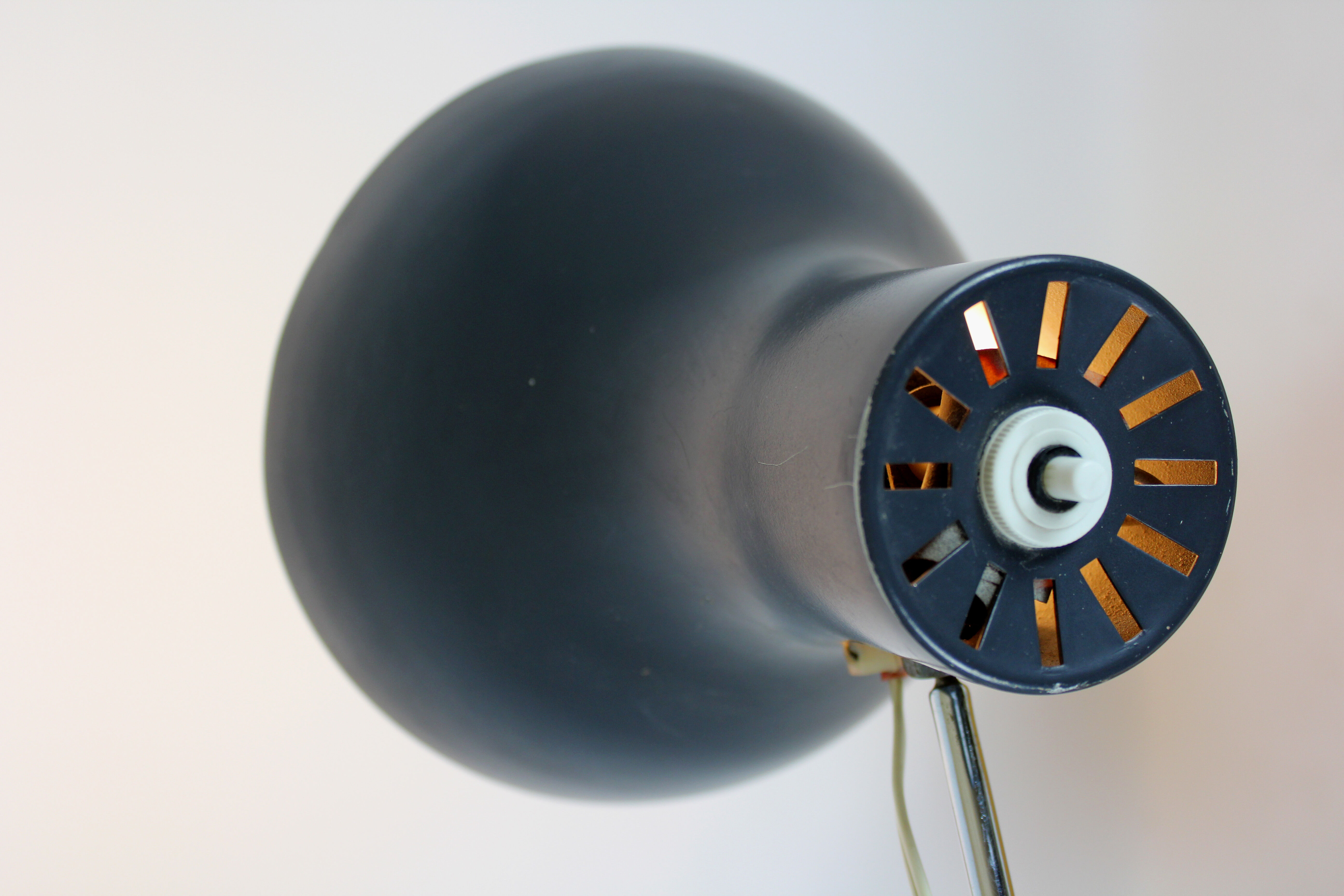 industrial table lamp by Josef Hurka for Napako, 1960