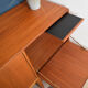 Restored Long Retro Teak 1960s Mcintosh Torpedo Teak Sideboard Cabinet