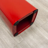 Coffee table red Vitra metal side table l31 cm