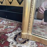 Louis Philippe era mirror with restored gold leaf