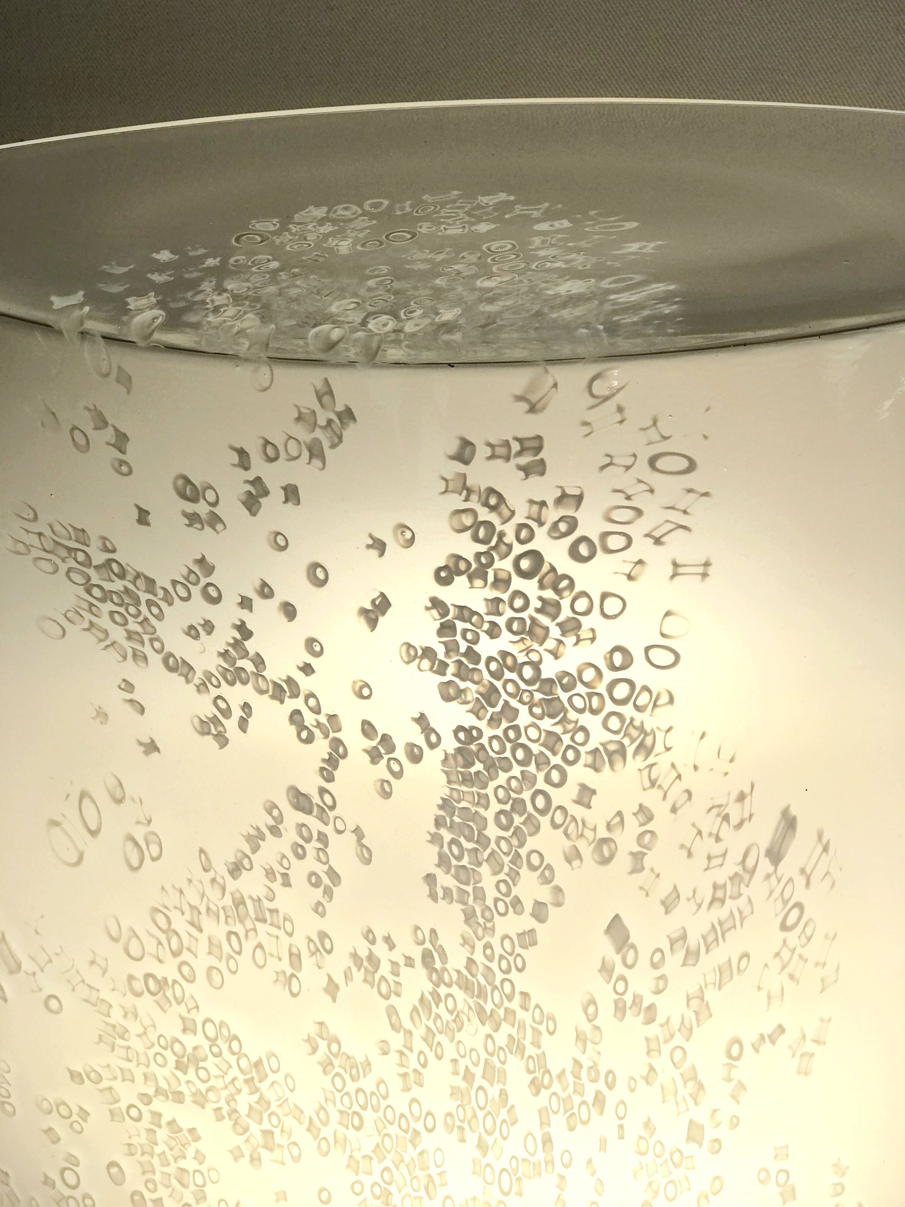 Idra wall lamp, Rosanna Toso, Leucos, 1982