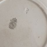 4 plates in Lunéville earthenware