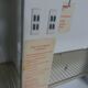 Rossignol medicine cabinet in lacquered metal