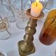 Vintage brass candle holder