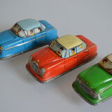 3 autos à clés 1950