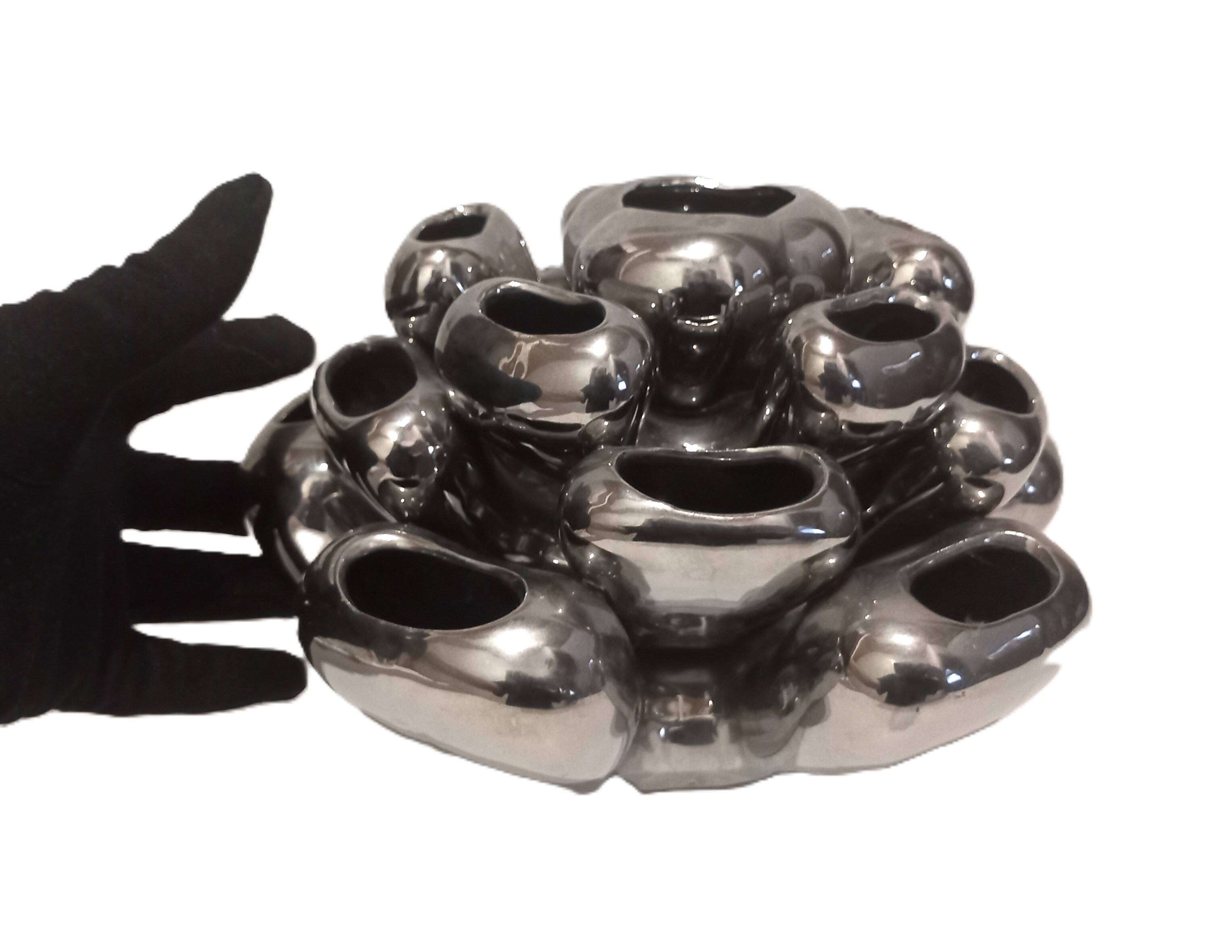 Vase vintage de style Space Age dit Alien ou Corail
