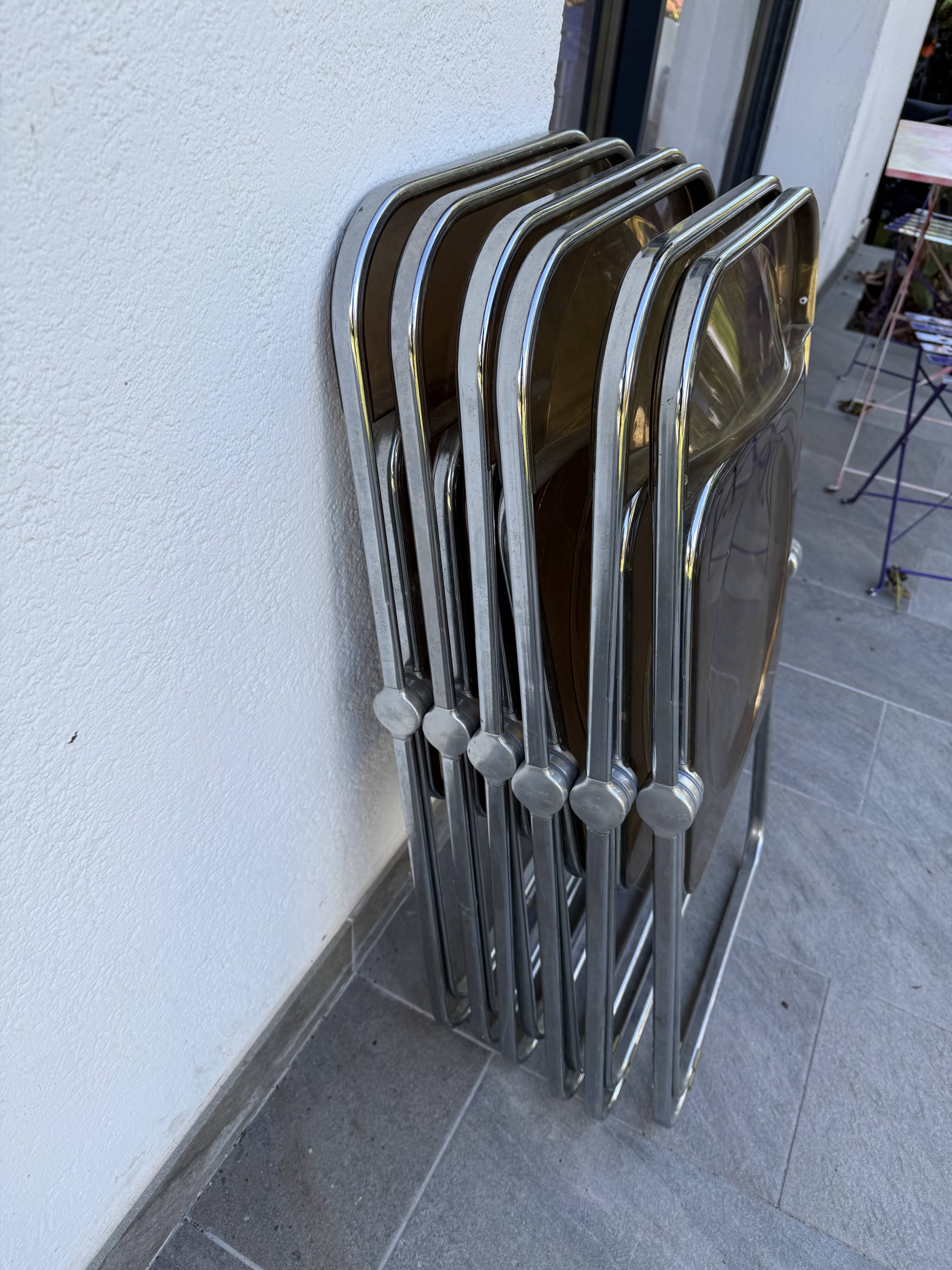 Plia Chair Giancarlo Piretti for Roche Bobois